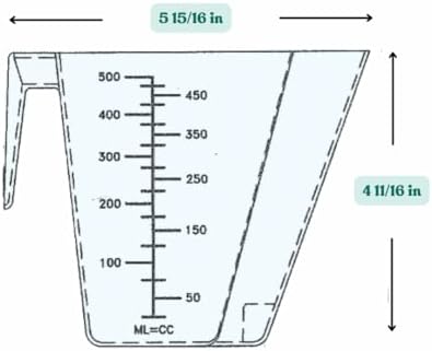 2 Cup Scoop for Coffee, Protein Powder, Pet Food, Grains and Dry Goods –