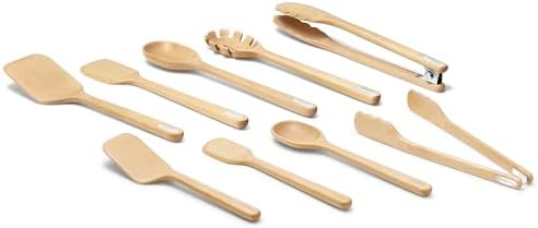 Caraway 9-Piece Wooden Kitchen Utensils Set