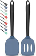 Coukre 2 Pack Silicone Spatula Set, High Heat Resistant