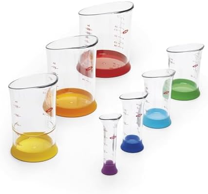 OXO Good Grips 7-Piece Nesting Measuring Beaker Set