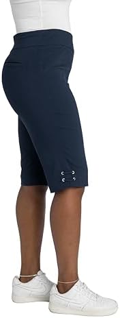 Briggs New York Women's Pull on Lace Up Hem Skimmer