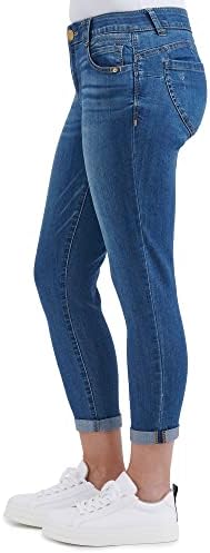 Democracy Women's Petite Ab Solution Crop