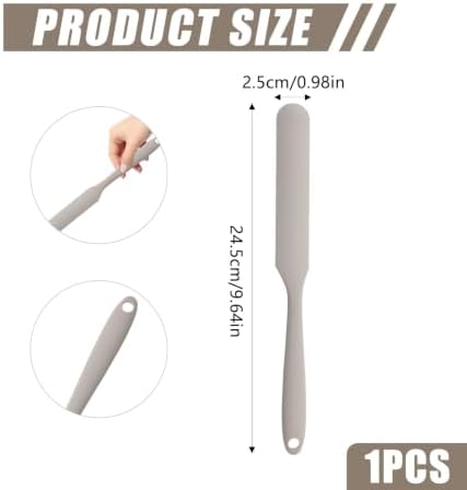 Silicone Jar Spatula, Non-Stick Heat Resistant Kitchen Thin Spatula, Sourdough