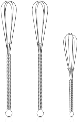 NileHome Mini Whisks Stainless Steel Whisk Set