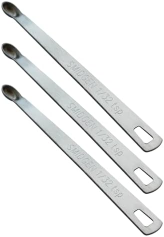 3PCS 1/32tsp Mini Measuring Spoon, Small Teaspoon