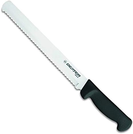 Dexter-Russell Basics P94804B 10" Scalloped Slicer/Bread Knife