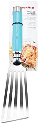 KitchenAid KO024OHAQA Gourmet Stainless Steel Flex Turner, Aqua Sky