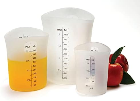 Norpro Silicone Flexible Measuring, Stir and Pour
