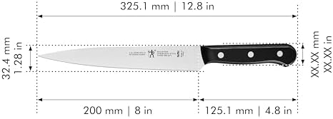HENCKELS Solution Razor-Sharp 8-inch Carving Knife, German Engineered Informed