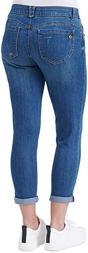 Democracy Women's Petite Ab Solution Crop