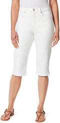 Gloria Vanderbilt Women's Amanda High Rise Skimmer Short Plus