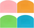4 Pcs Flexible Dough Scraper, Pastry Cutter