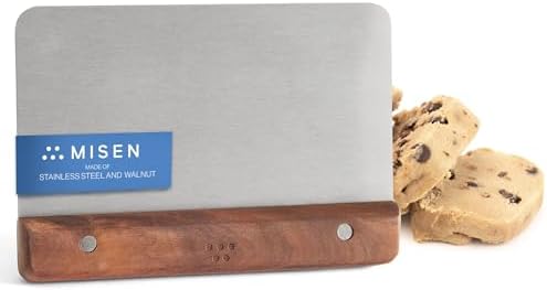 Misen Stainless Steel Bench Scraper
