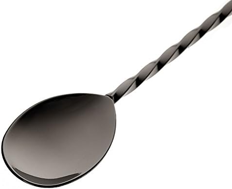 Barfly Bar Spoon with Muddler 11 13/16", Gun Metal Black
