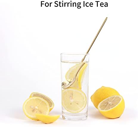 4 PCS 6.7 Inches Coffee Spoons, Stirring Spoons, Tea Spoons Long Handle