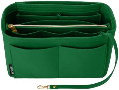 OPPOSHE Purse Organizer Insert for Handbags, Softened Felt Bag Insert Organizer