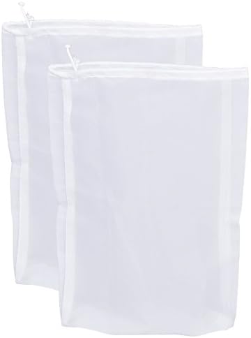 75 Micron Nylon Straining Bag Fine Mesh Food Strainer Bag, Cold Brew, Home