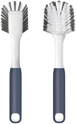 ROSEOK Dish Brush, Dish Scrubber, Nylon Bristles