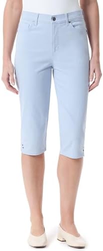Gloria Vanderbilt Women's Amanda High Rise Skimmer Short Standard