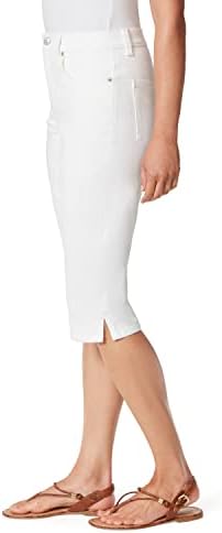 Gloria Vanderbilt Women's Amanda High Rise Skimmer Short Plus