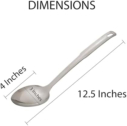 HIC Kitchen Solid Serving Spoon