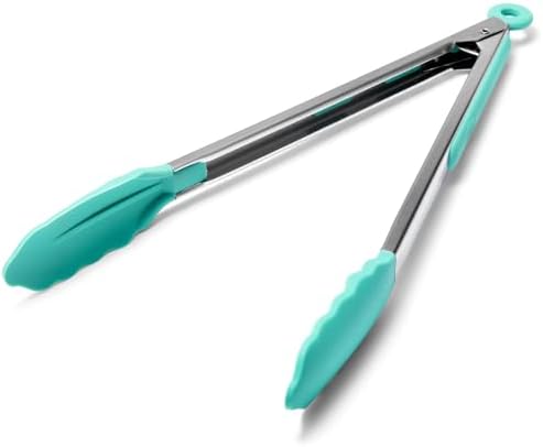 Doosu Kitchen Tongs with Silicone Tips