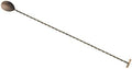 Barfly Bar Spoon with Muddler End, 15 3/4", Antique Copper