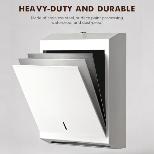 Gorlary Commercial Paper Towel Dispenser Wall Mount