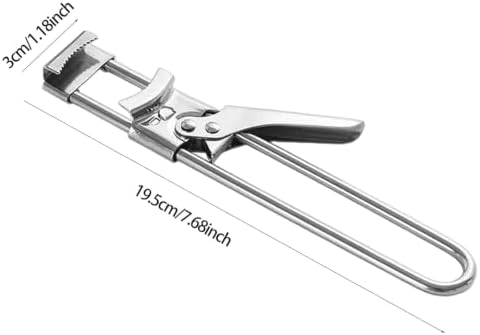 3-Pack Adjustable Multifunctional Stainless Steel Can Opener, Jar Opener