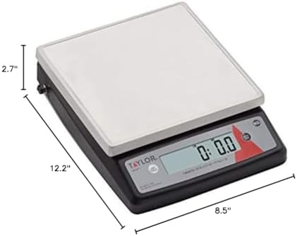 Taylor TE22FT 22-Pound Digital Portion Control Scale, Food Scale