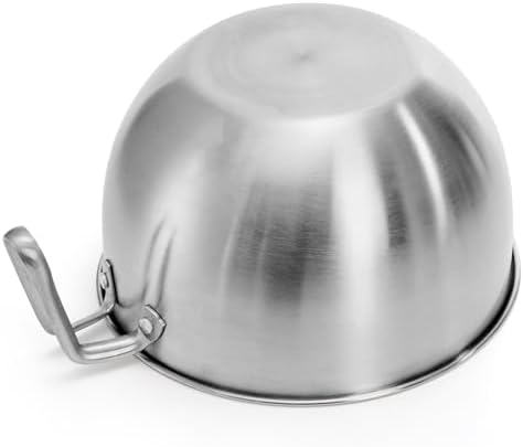 3 Pieces 304 Stainless Steel Mixing Bowls, 1.3/2.1/2.6 Quart Mixing Bowl Set