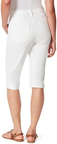 Gloria Vanderbilt Women's Amanda High Rise Skimmer Short Plus
