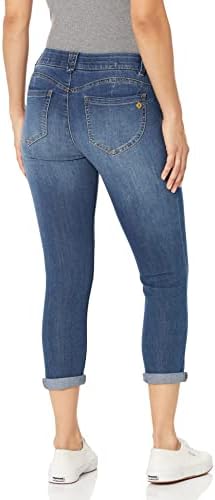 Democracy Women's Petite Ab Solution Crop