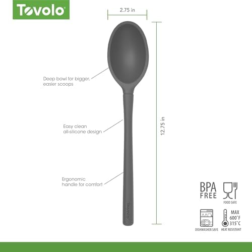 Tovolo Flex Core Silicone Deep Spoon