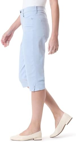 Gloria Vanderbilt Women's Amanda High Rise Skimmer Short Standard