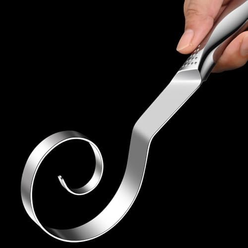 Seamless Danish Dough Whisk -10" Stainless Steel Dutch Bread Dough Whisk Tool