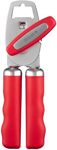 Zulay Kitchen Manual Can Opener Heavy Duty Patented Stainless Steel