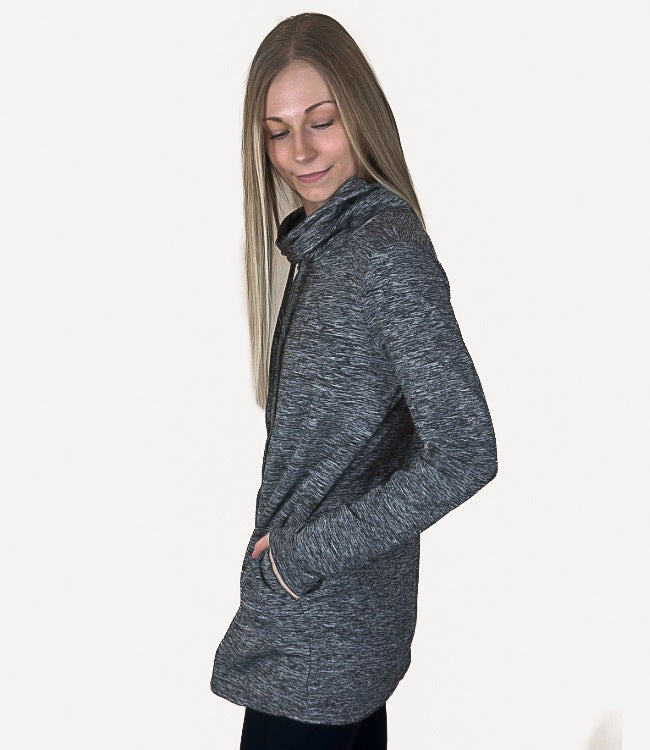 Rayna Cowl neck Sweater - Black