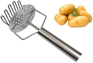 Double Potato Mashers, Stainless Steel Food Mashers, Double Potato Mash Hand