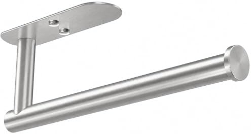 VAEHOLD Adhesive Paper Towel Holder Under Cabinet Mount, Wall Mounted Paper