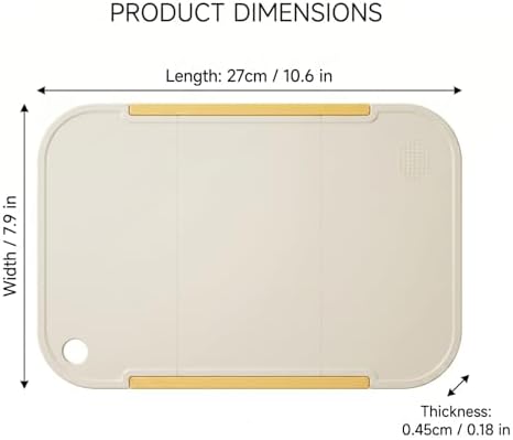 10.6 x 7.9 Inch Folding Cutting Board