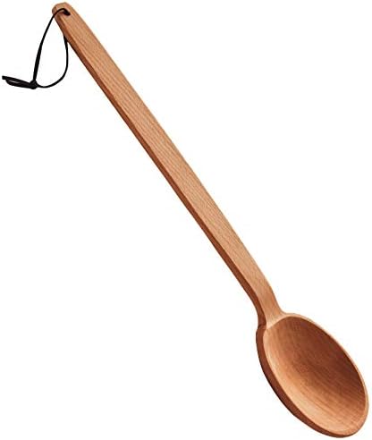 ECOSALL 18" Heavy Duty Large Wooden Spoon