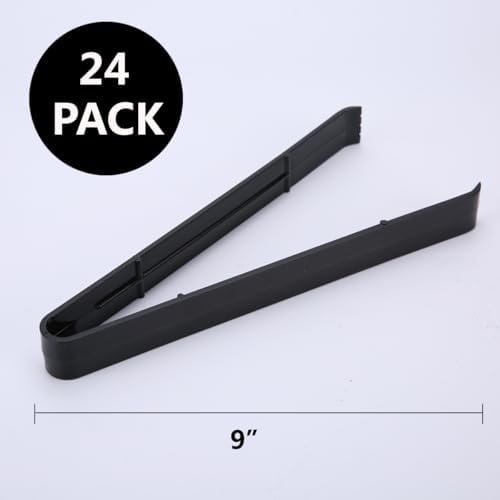 Plastic Serving Tongs Disposable Kitchen Tongs