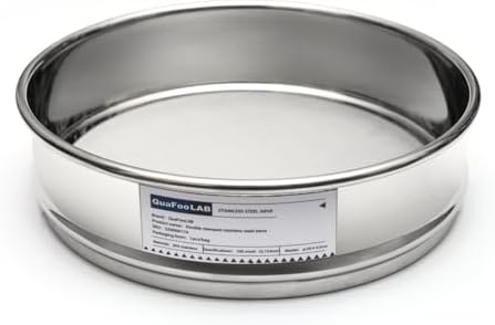 Lab Sieves 600 Mesh, Economy Test Sieve #600 Mesh, 304 Stainless Steel Wire
