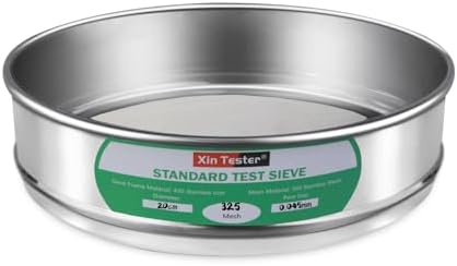 325 mesh Standard Mesh Lab Sieves Laboratory Sample Test Analysis Sieve