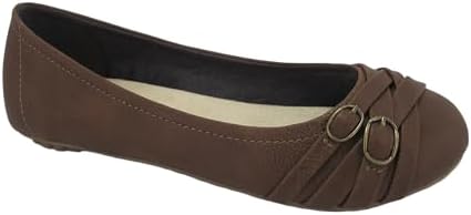 Jellypop Women's Genesis Skimmer Comfort Ballet Flat