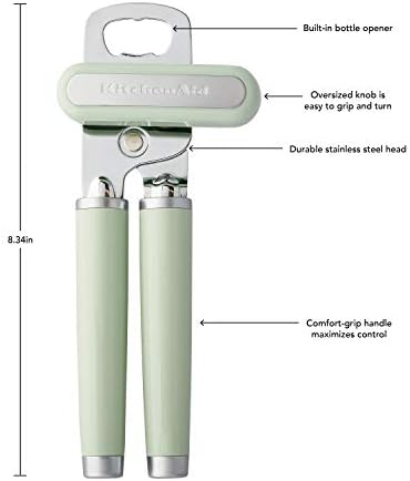 KitchenAid Classic Multifunction Can Opener and Bottle Opener Easy to Use