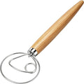 Danish Dough Whisk Stainless Steel Wood Handle