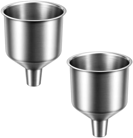 2-Piece Stainless Steel Flask Funnel Set, Designed specifically
