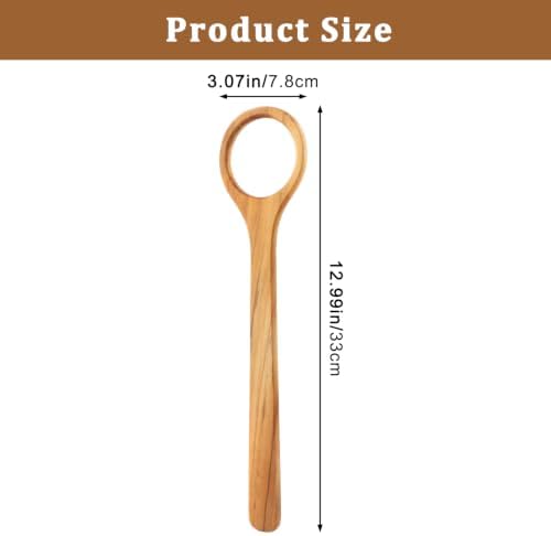 13 Inches Wooden Danish Dough Whisk, Traditional Dutch Whisk